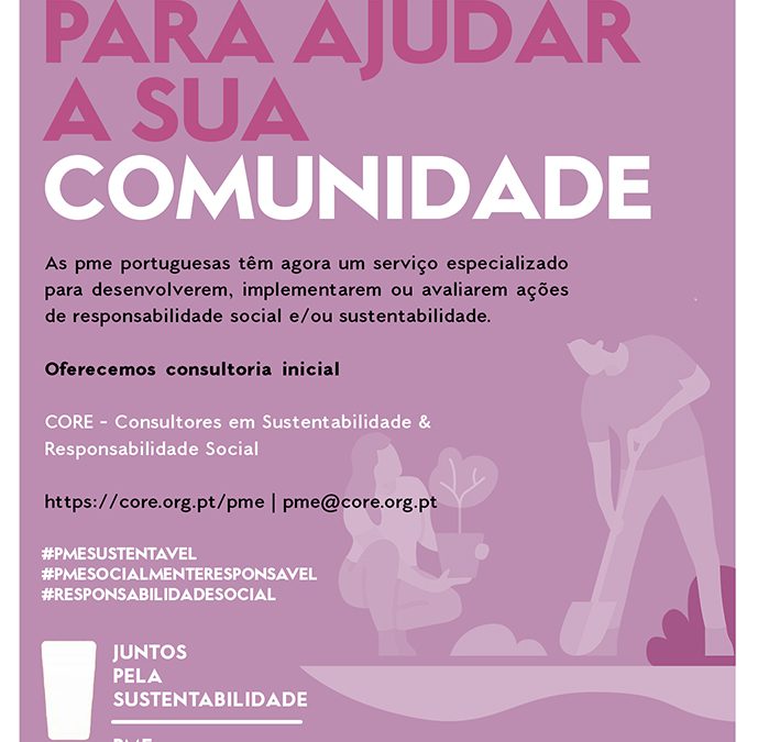 Quer seja porque ajuda a comunidade!